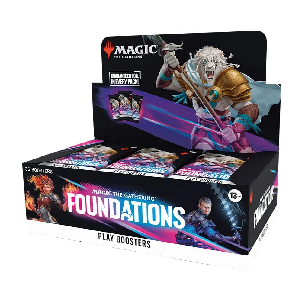 Magic the Gathering Foundations Play Booster English - 1 Booster Box (36 Boosters)